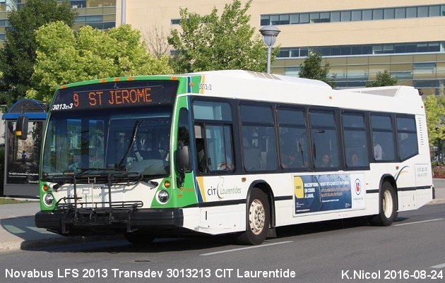 BUS/AUTOBUS: Novabus LFS 2013 Transdev