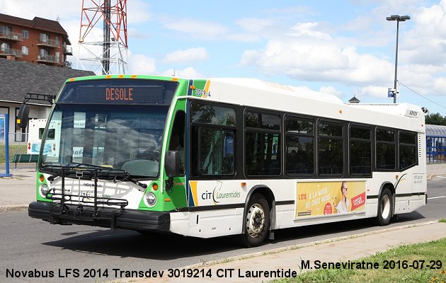 BUS/AUTOBUS: Novabus LFS 2004 Transdev