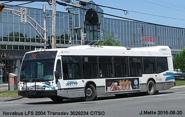 BUS/AUTOBUS: Novabus LFS 2004 Transdev