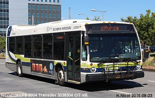 BUS/AUTOBUS: Novabus LFS 2004 Transdev