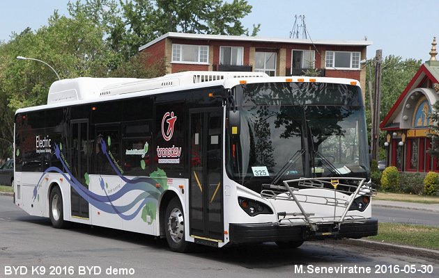 BUS/AUTOBUS: BYD K9 2016 BYD