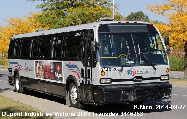 BUS/AUTOBUS: Dupont Industries Victoria 2003 Transdev