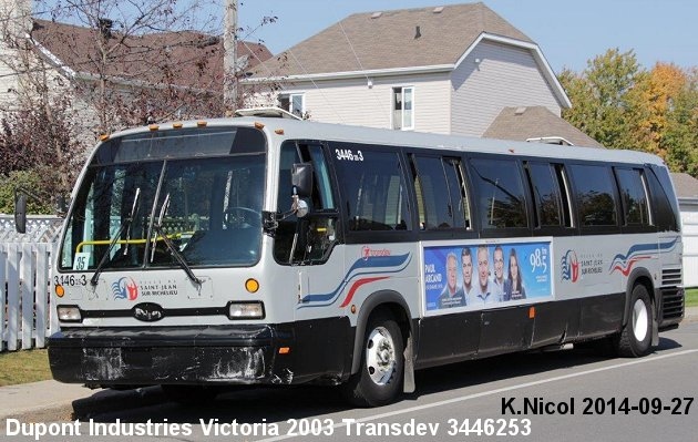 BUS/AUTOBUS: Dupont Industries Victoria 2003 Transdev