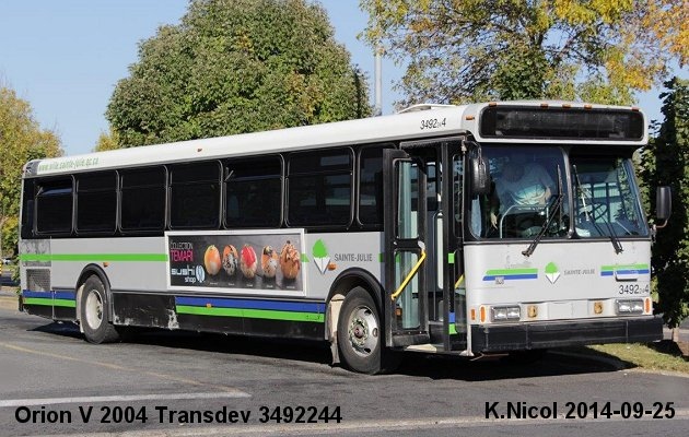 BUS/AUTOBUS: Orion V 2004 Transdev