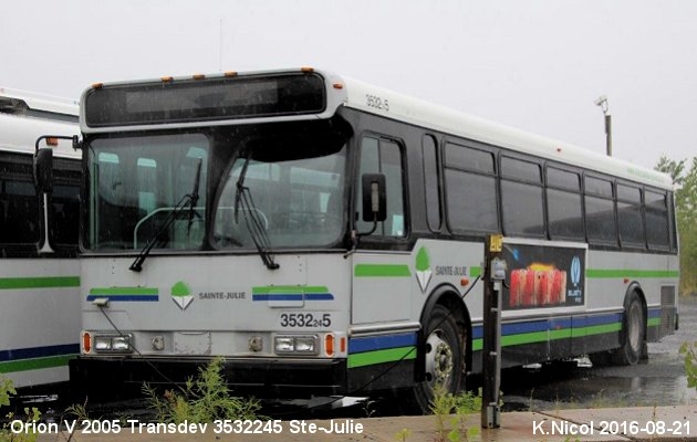 BUS/AUTOBUS: Orion V 2005 Transdev