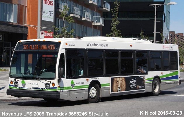 BUS/AUTOBUS: Novabus LFS 2006 Transdev