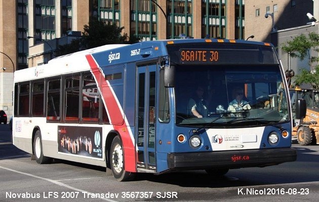 BUS/AUTOBUS: Novabus LFS 2007 Transdev