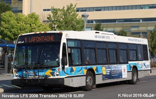 BUS/AUTOBUS: Novabus LFS 2008 Transdev