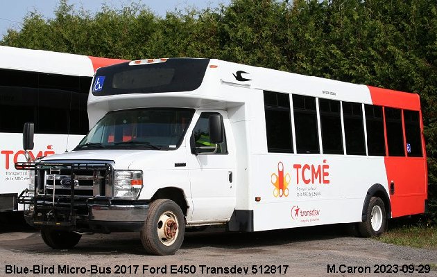 BUS/AUTOBUS: Blue Bird Microbird 2017 Transev