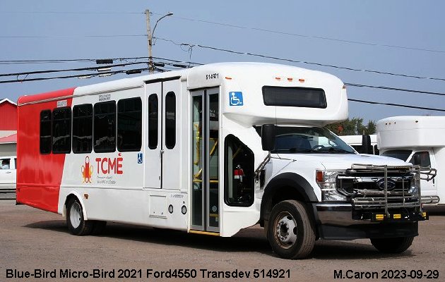 BUS/AUTOBUS: Blue Bird Microbird 2021 Transev