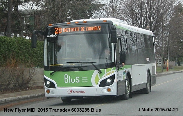 BUS/AUTOBUS: New Flyer MiDi 2015 Transdev