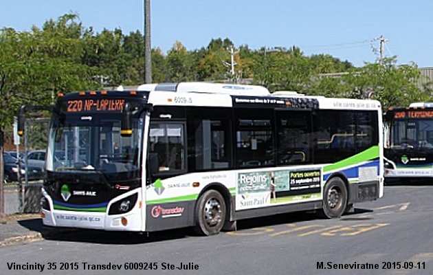 BUS/AUTOBUS: Vicinity 35 2015 Transdev