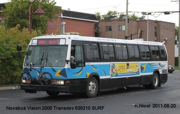 BUS/AUTOBUS: Novabus Vision 2000 Transdev