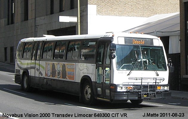 BUS/AUTOBUS: Novabus Vision 2000 Transdev