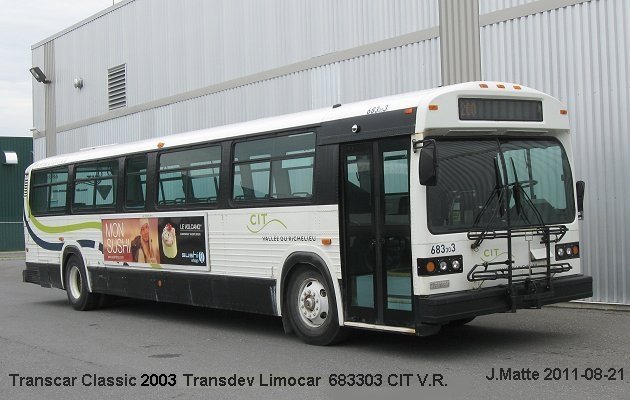 BUS/AUTOBUS: Transcar Classic 2003 Transdev