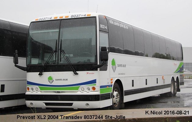 BUS/AUTOBUS: Prevost XL-2 2004 Transdev