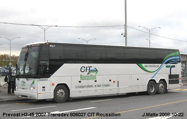 BUS/AUTOBUS: Prevost H3-45 2007 Transdev