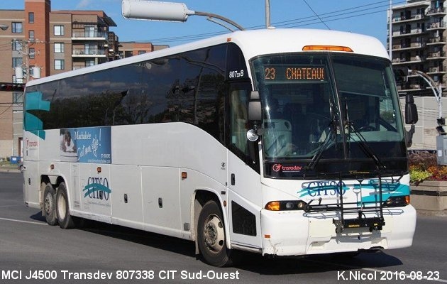 BUS/AUTOBUS: MCI J4500 2008 Transdev