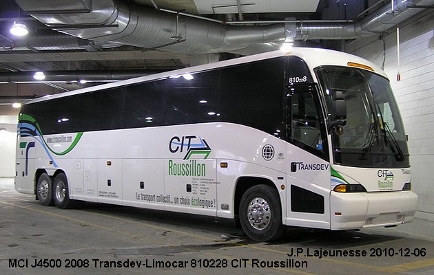 BUS/AUTOBUS: MCI J4500 2008 Transdev