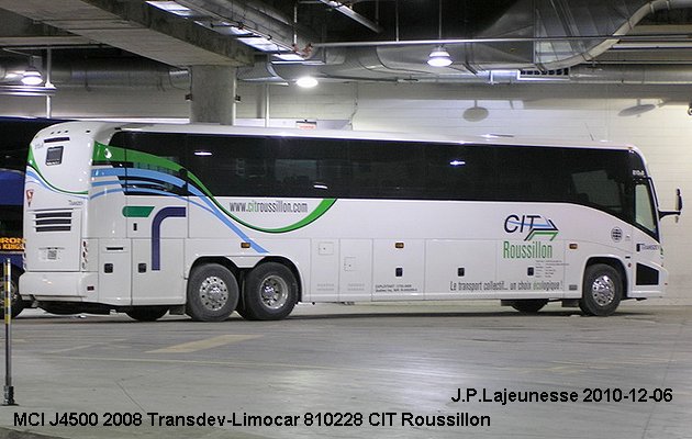 BUS/AUTOBUS: MCI J4500 2008 Transdev
