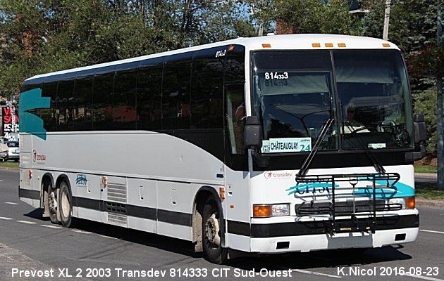 BUS/AUTOBUS: Prevost XL-2 2003 Transdev