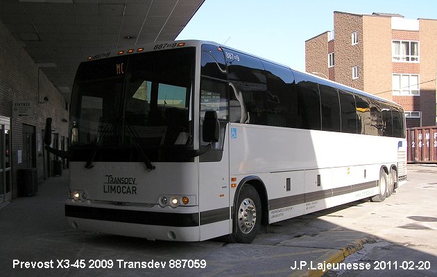 BUS/AUTOBUS: Prevost X3-45 2009 Transdev