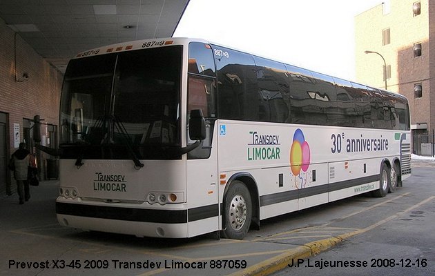 BUS/AUTOBUS: Prevost X3-45 2009 Transdev
