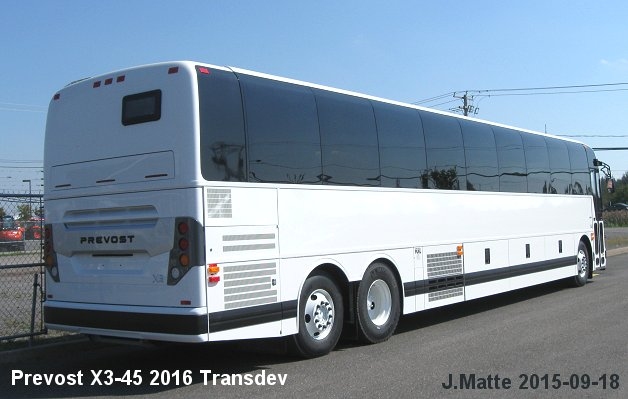 BUS/AUTOBUS: Pontiac X3-45 2016 Transdev