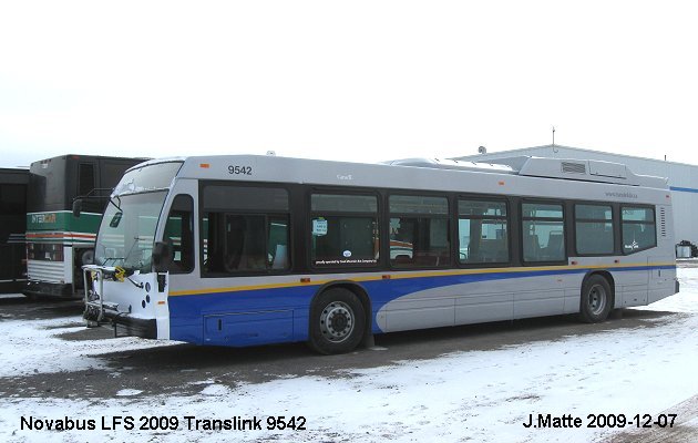 BUS/AUTOBUS: Novabus TD40102A 2009 Translink