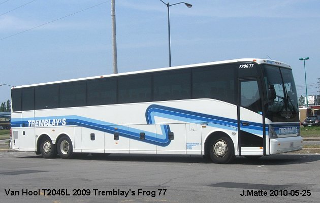 BUS/AUTOBUS: Van Hool C2045 2009 Tremblay s