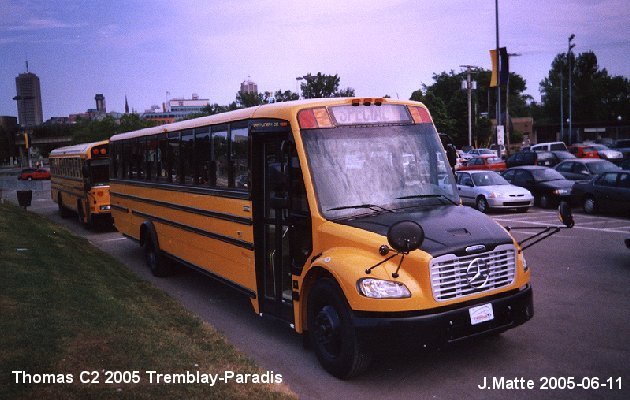 BUS/AUTOBUS: Thomas C 2 2005 Tremblay Paradis