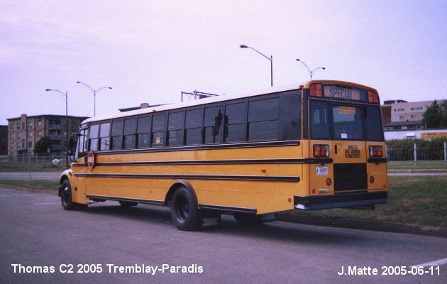 BUS/AUTOBUS: Thomas C 2 2005 Tremblay Paradis