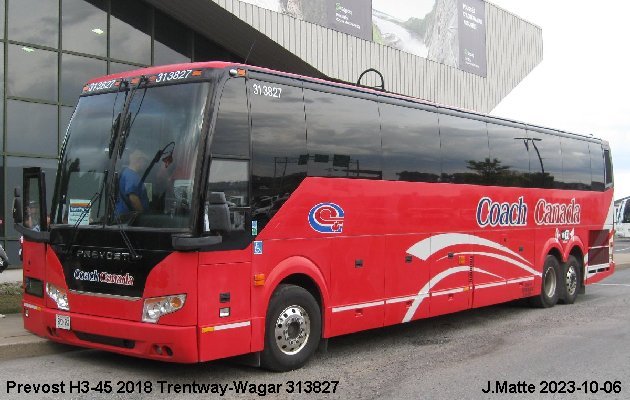 BUS/AUTOBUS: Prevost H3-45 2018 Trentway-Wagar