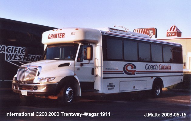 BUS/AUTOBUS: International C200 2010 Trentway-Wagar