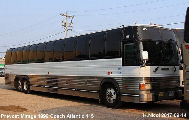 BUS/AUTOBUS: Prevost Mirage 1999 Trius