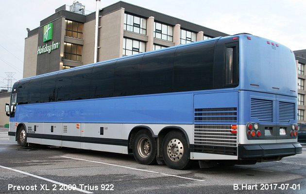BUS/AUTOBUS: Prevost XL-2 2009 Trius