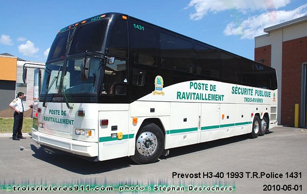 BUS/AUTOBUS: Prevost H3-40 1993 TR Police