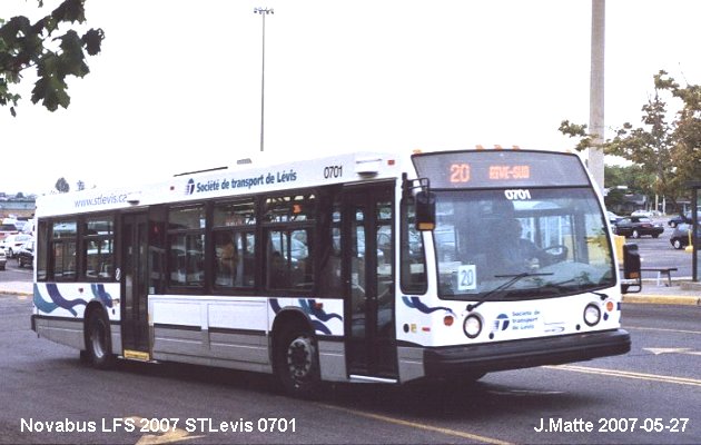 BUS/AUTOBUS: Novabus LFS 2007 STLevis