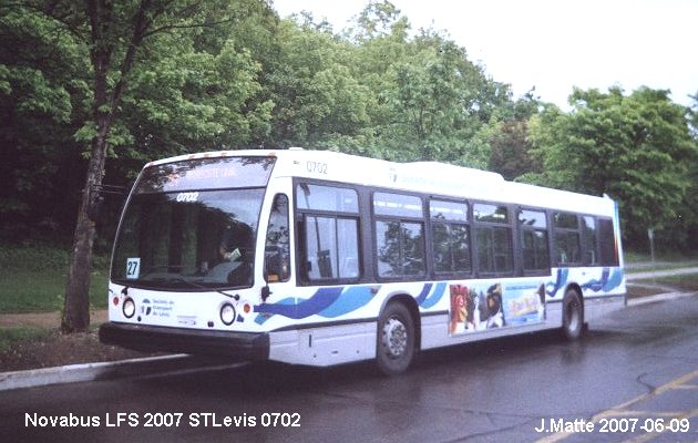 BUS/AUTOBUS: Novabus LFS 2007 STLevis