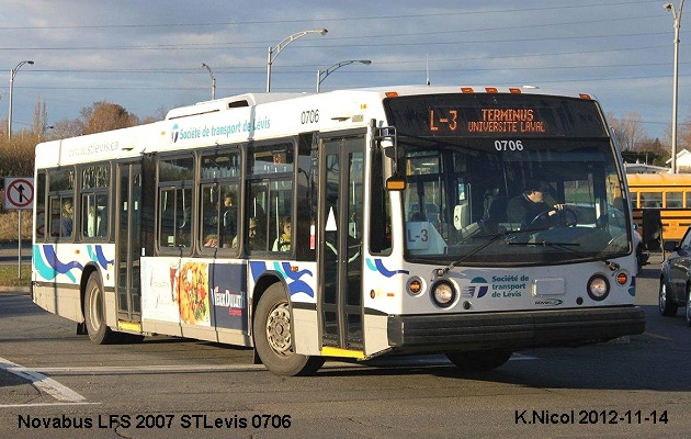 BUS/AUTOBUS: New Flyer LFS 40102N 2007 STLevis