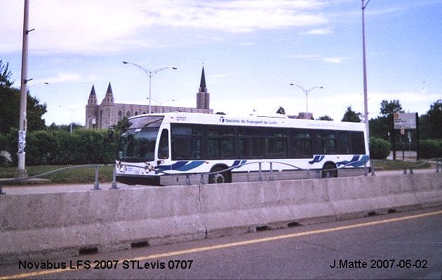 BUS/AUTOBUS: Novabus LFS 2007 STLevis