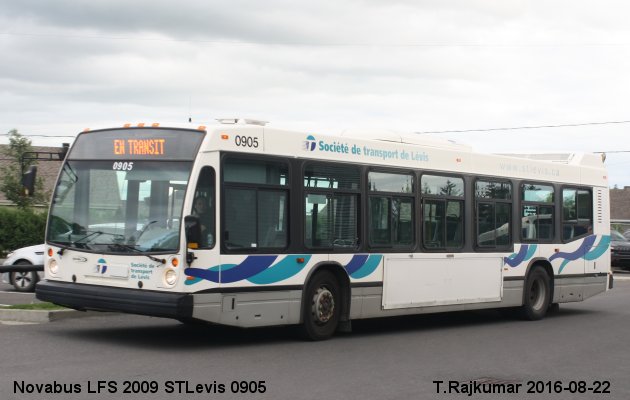 BUS/AUTOBUS: Novabus LFS 2009 STLevis