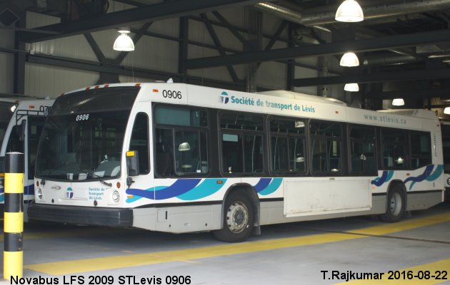 BUS/AUTOBUS: Novabus LFS 2009 STLevis