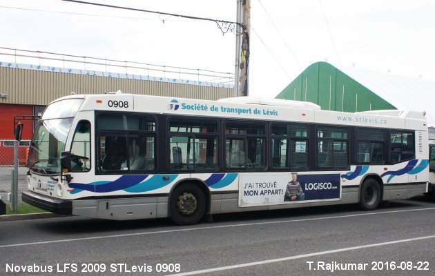 BUS/AUTOBUS: Novabus LFS 2009 STLevis