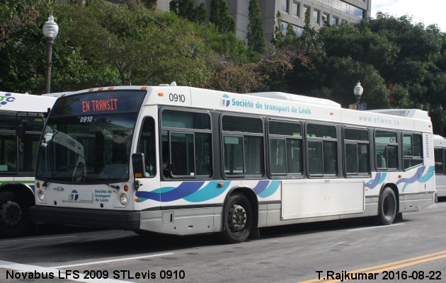 BUS/AUTOBUS: Novabus LFS 2009 STLevis