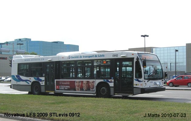 BUS/AUTOBUS: Novabus LFS 2009 ST Levis