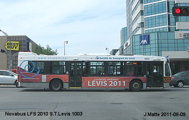 BUS/AUTOBUS: Novabus LFS 2010 STLevis