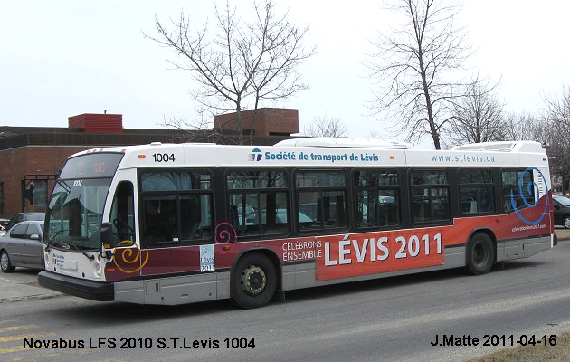 BUS/AUTOBUS: Novabus LFS 2010 STLevis