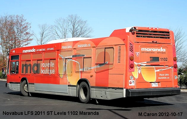 BUS/AUTOBUS: Novabus LFS 2011 STLevis