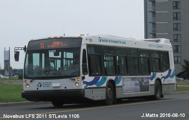 BUS/AUTOBUS: Novabus LFS 2011 STLevis